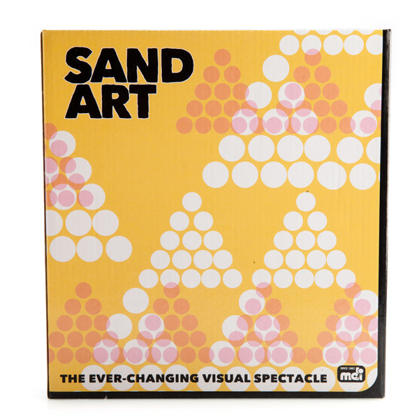 Blue Moving Sand Art Round