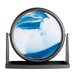 Blue Moving Sand Art Round