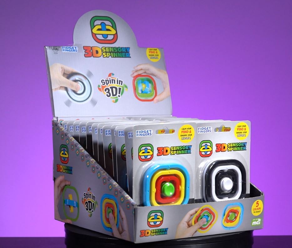 3D Sensory Spinner