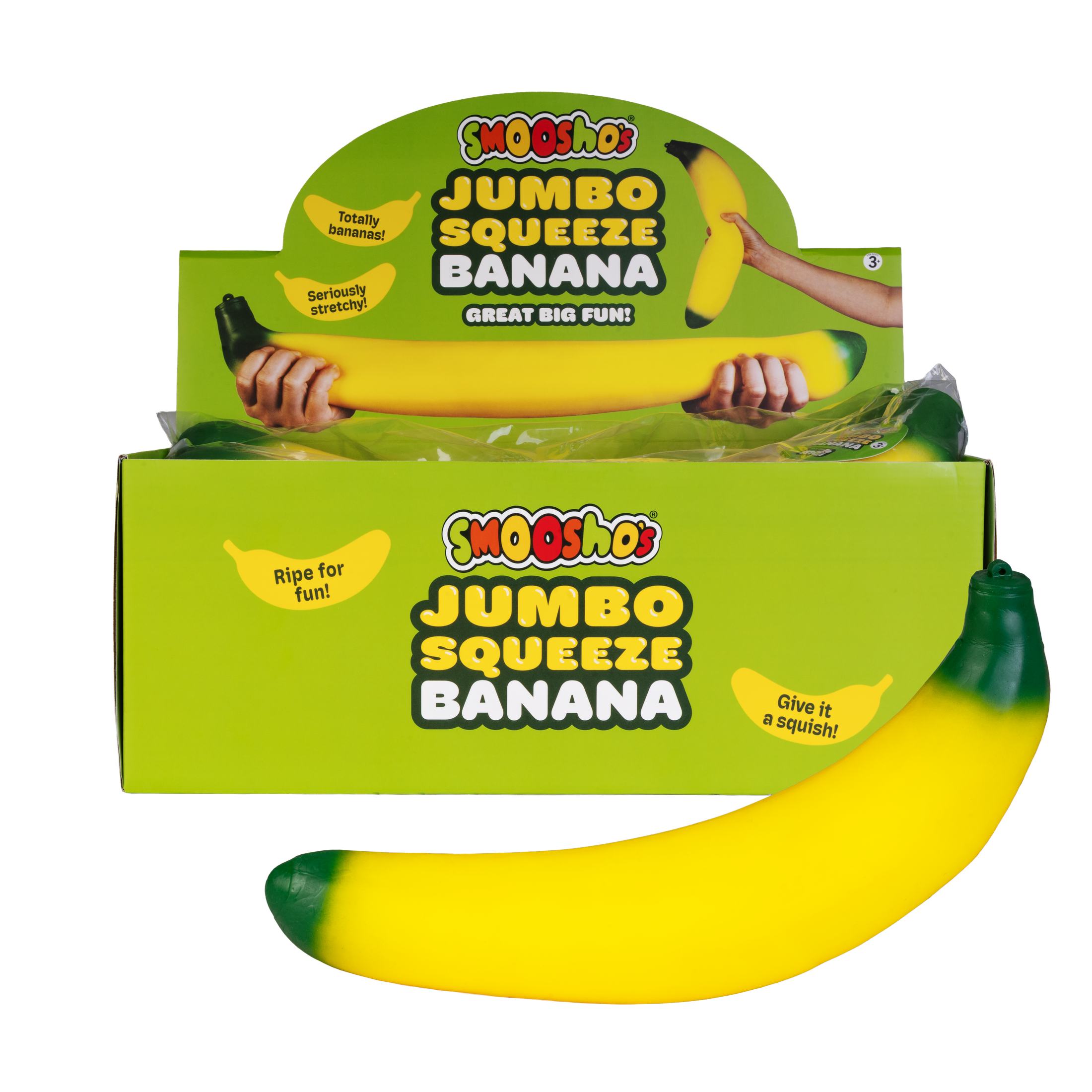 Jumbo Banana - Smoosho Squeeze