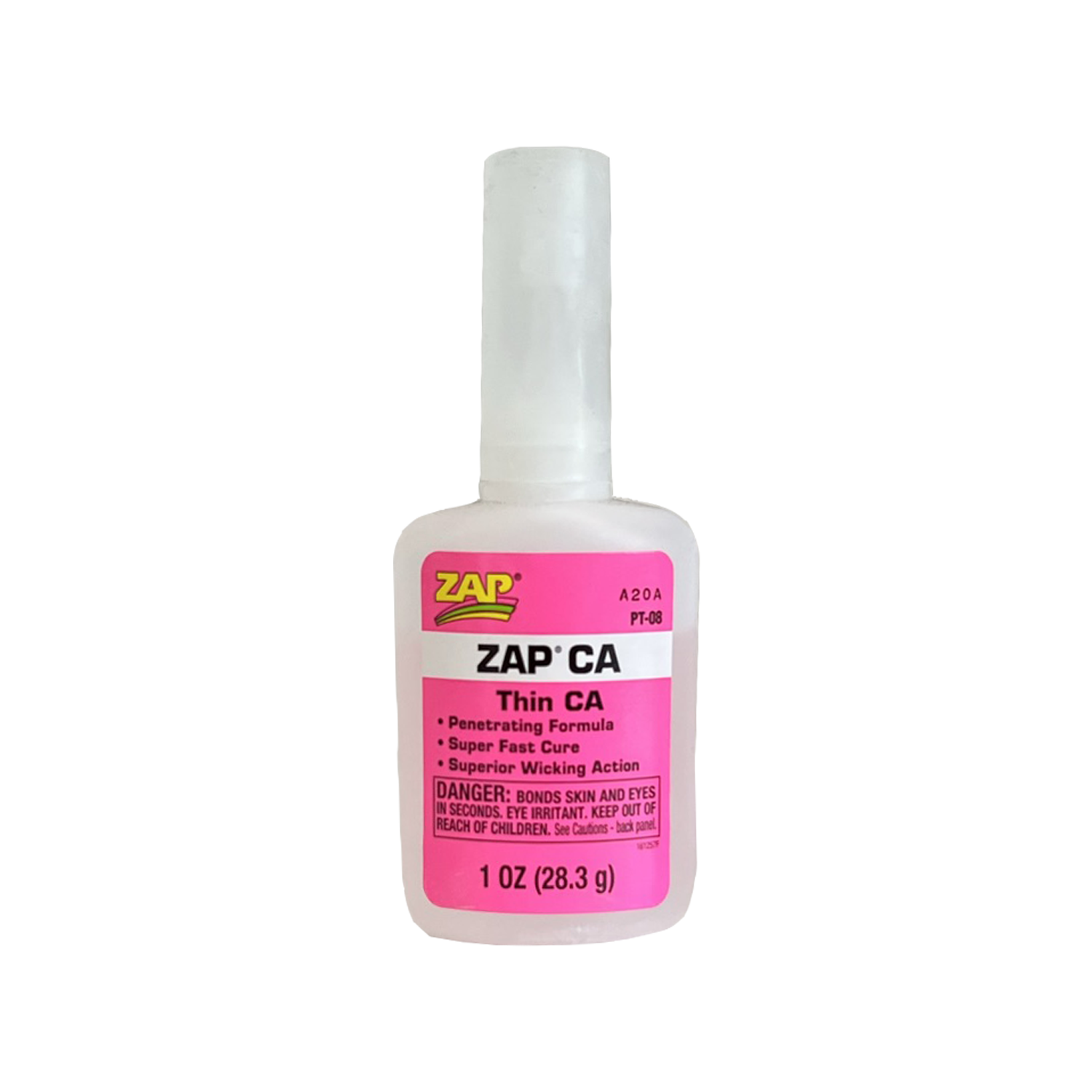 Zap-A-Gap CA Thin Cyanoacrylate (Pink)