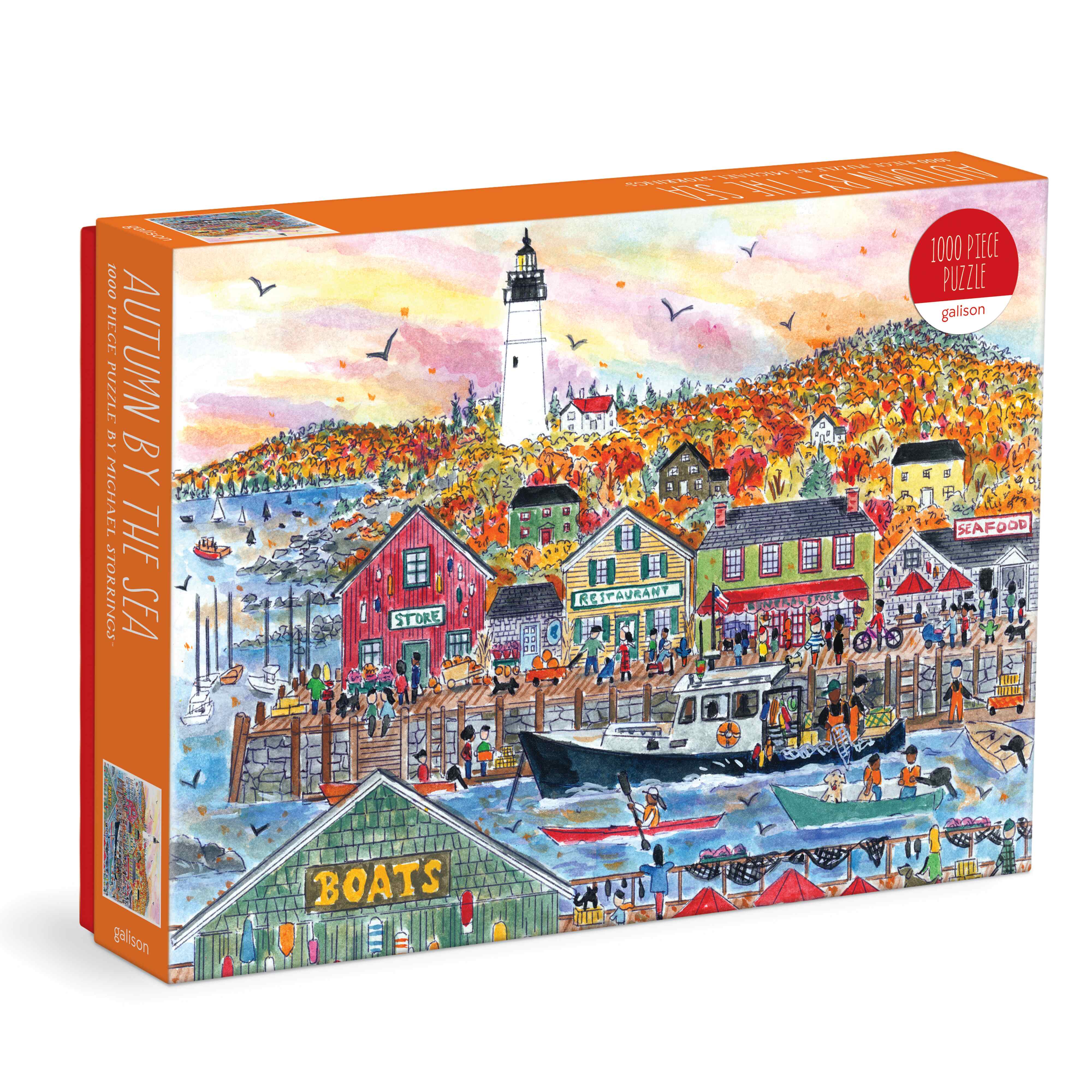 Storrings Autumn By the Sea - 1000pc