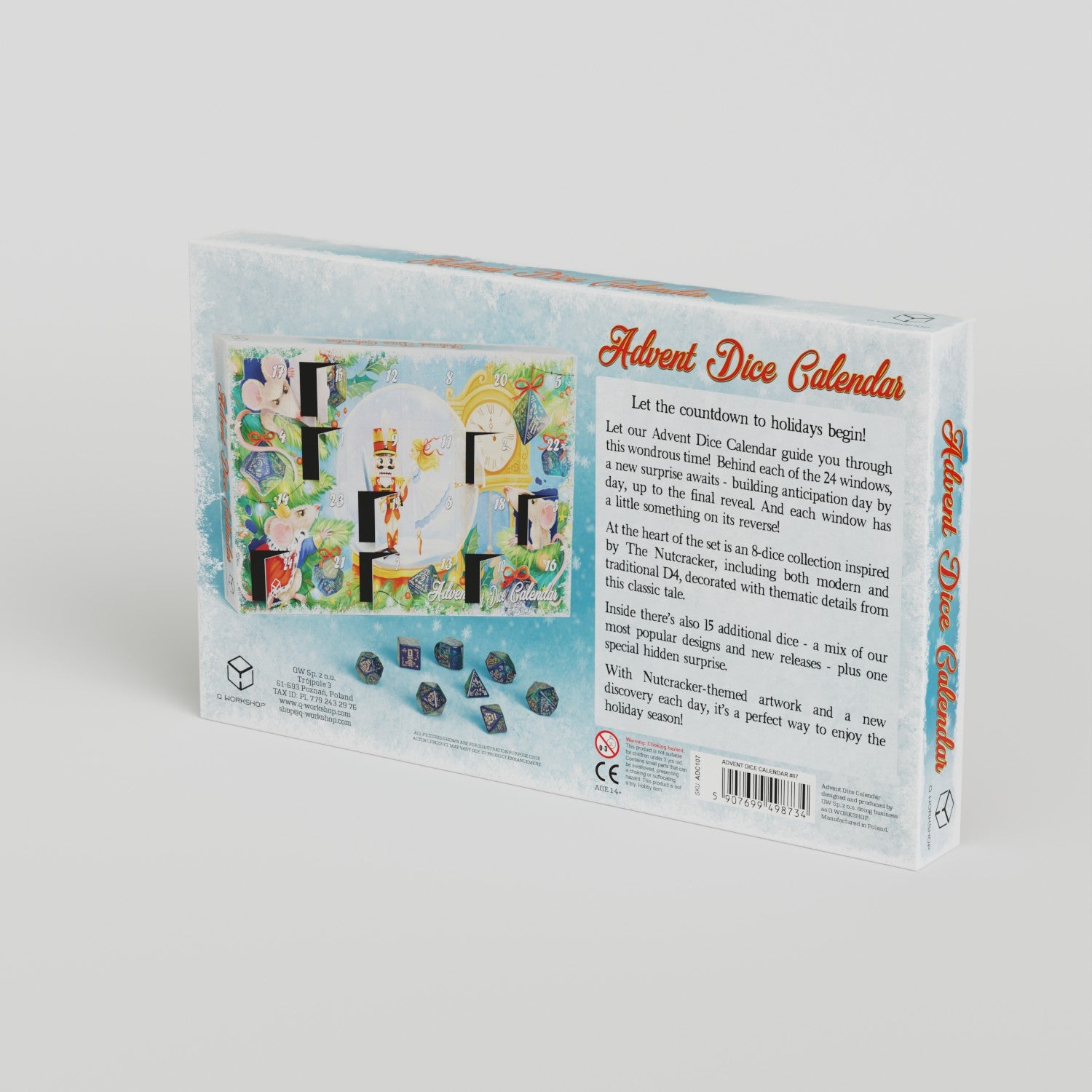Advent Dice Calendar #7- Q Workshop
