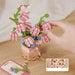 Pink Lily Of The Valley - Wood Bloom