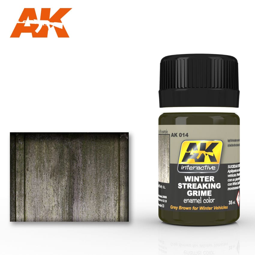 Streaking Grime- Winter Vechicles - AK Interactive Weathering