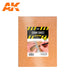 AK Interactive Cork Sheets - Fine Grained 200  x 300 x 1-2-3mm (3 Sheets)