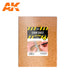 AK Interactive Cork Sheets - Coarse Grained -  200 X 300 X 3mm (2 Sheets)