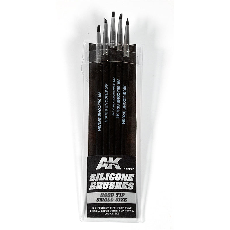 Silicone Brush Hard Tip - Small Size - AK Interactive