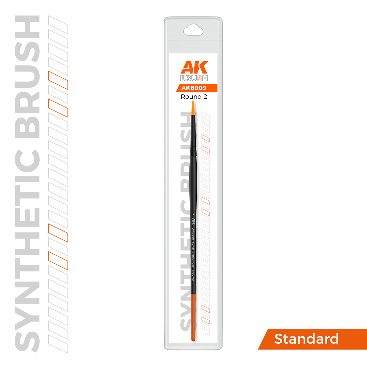 Round 2 Synthetic Brush - AK Interactive