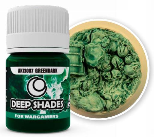 Greendark 30ml - AK Interactive Deep Shades