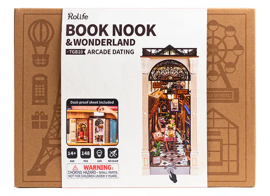 Arcade Dating - DIY BOOK NOOK KIT - ROBOTIME