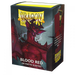 Blood Red MATTE-Sleeves - Dragon Shield - Box 100