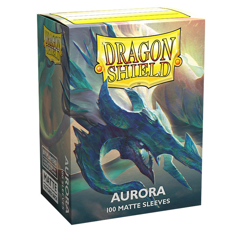 63x88 Aurora MATTE Sleeves - Dragon Shield - Box 100