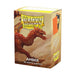 63x88 Amber Matte Sleeves - Dragon Shield - Box 100