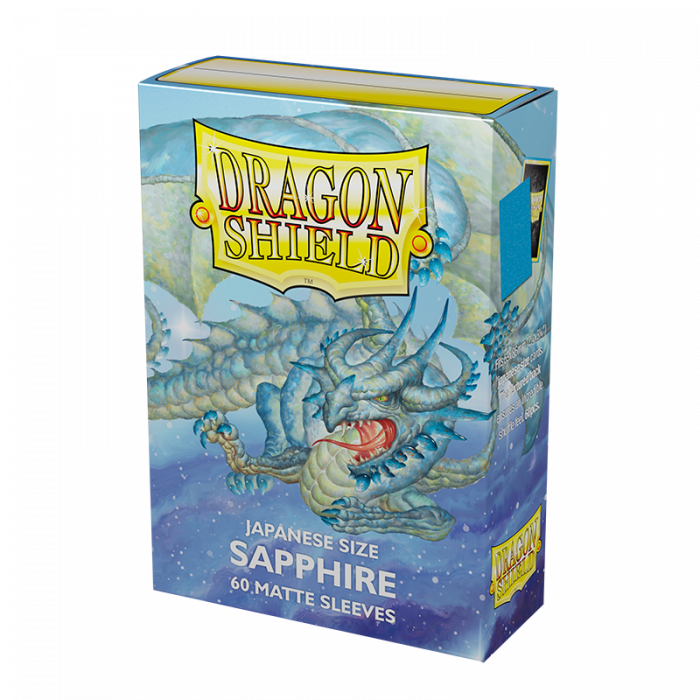 Japanese Sapphire MATTE Sleeves - Dragon Shield - Box 60