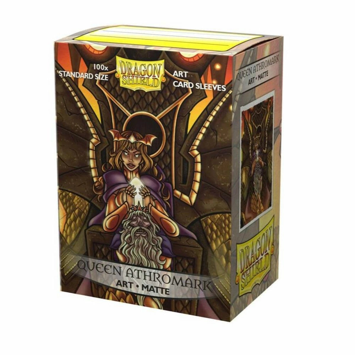 Queen Athromark - Dragon Shield - Box 100 - MATTE Art