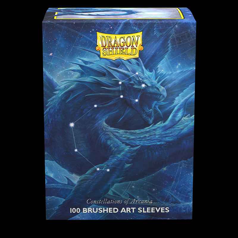 Constellations Drasmorx Brushed Art - 63.5x88 Sleeves - Box 100 Dragon Shield