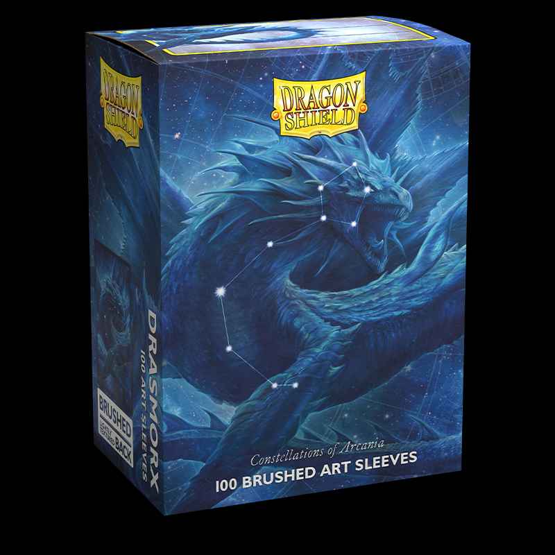 Constellations Drasmorx Brushed Art - 63.5x88 Sleeves - Box 100 Dragon Shield