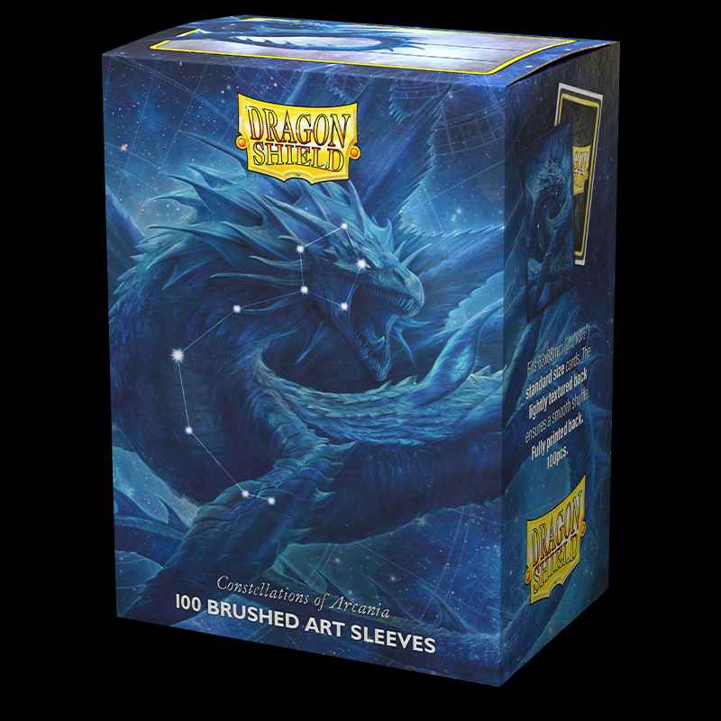 Constellations Drasmorx Brushed Art - 63.5x88 Sleeves - Box 100 Dragon Shield