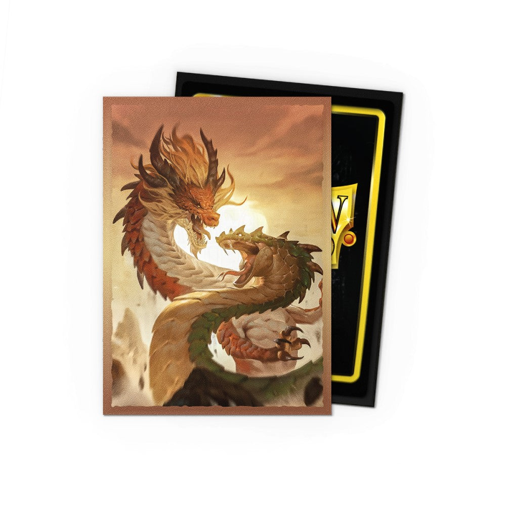 63x88 Year of the Wood Snake Dual MATTE ART Sleeves - Dragon Shield - Box 100