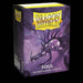63x88 (Soul) Metallic Purple Dual Matte Sleeves - Dragon Shield - Box 100