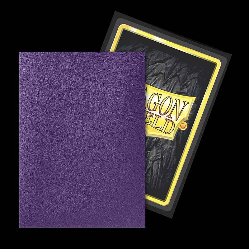 63x88 (Soul) Metallic Purple Dual Matte Sleeves - Dragon Shield - Box 100