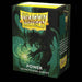63x88 Power Metallic Green Dual Matte Sleeves - Dragon Shield - Box 100