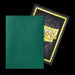 63x88 Power Metallic Green Dual Matte Sleeves - Dragon Shield - Box 100