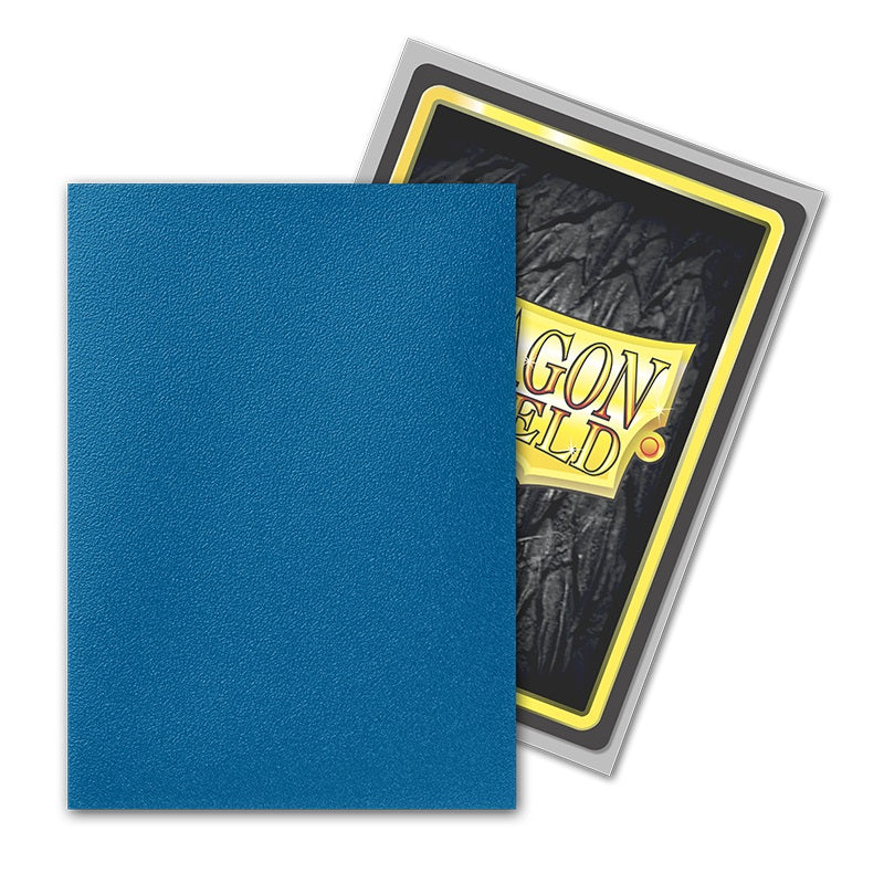 Blue Silver Anniversary Special Edition Matte Dual Sleeves - Dragon Shield - Box 100 63x88