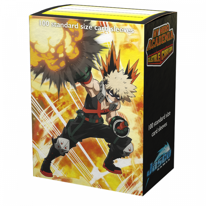 63x88 Bakugo Explode My Hero Academia Dual Art Sleeves - Dragon Shield - Box 100