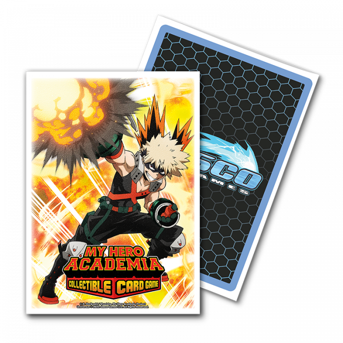 63x88 Bakugo Explode My Hero Academia Dual Art Sleeves - Dragon Shield - Box 100