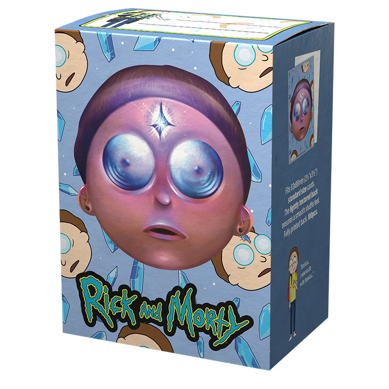63x88 Morty Brushed ART Sleeves - Dragon Shield - Box 100