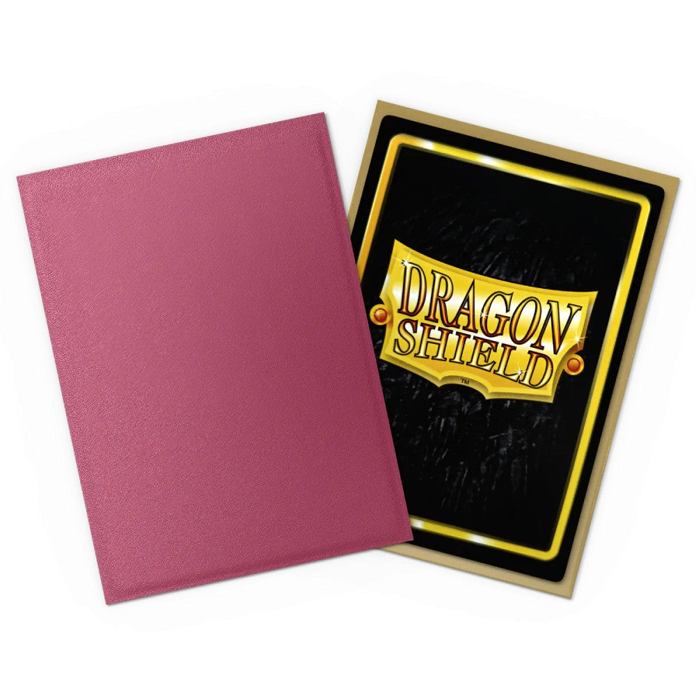 63x88 RED GOLD Anniversary Special Edition MATTE Sleeves - Dragon Shield - Box 100