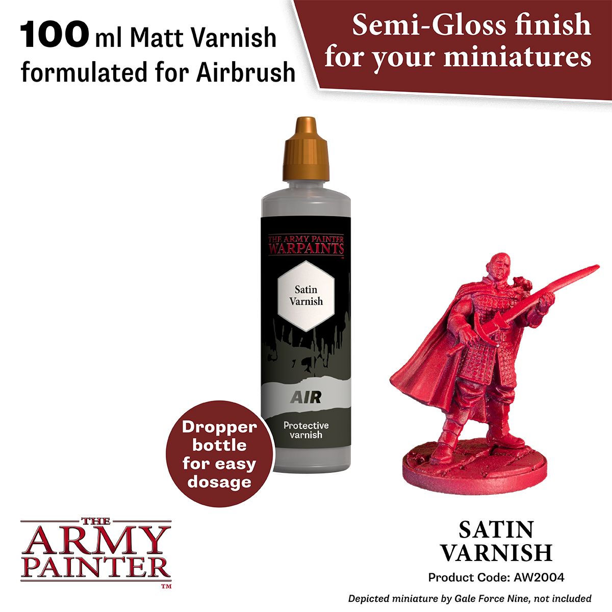 Aegis Suit Satin Varnish 100 ml- Warpains Air- Army Painter