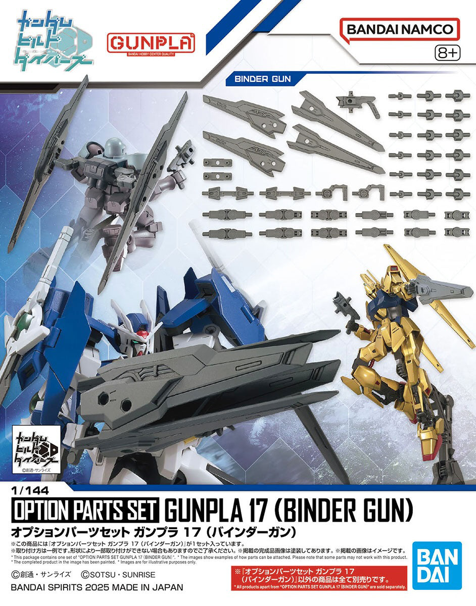 17 OPTION PARTS SET GUNPLA (BINDER GUN)