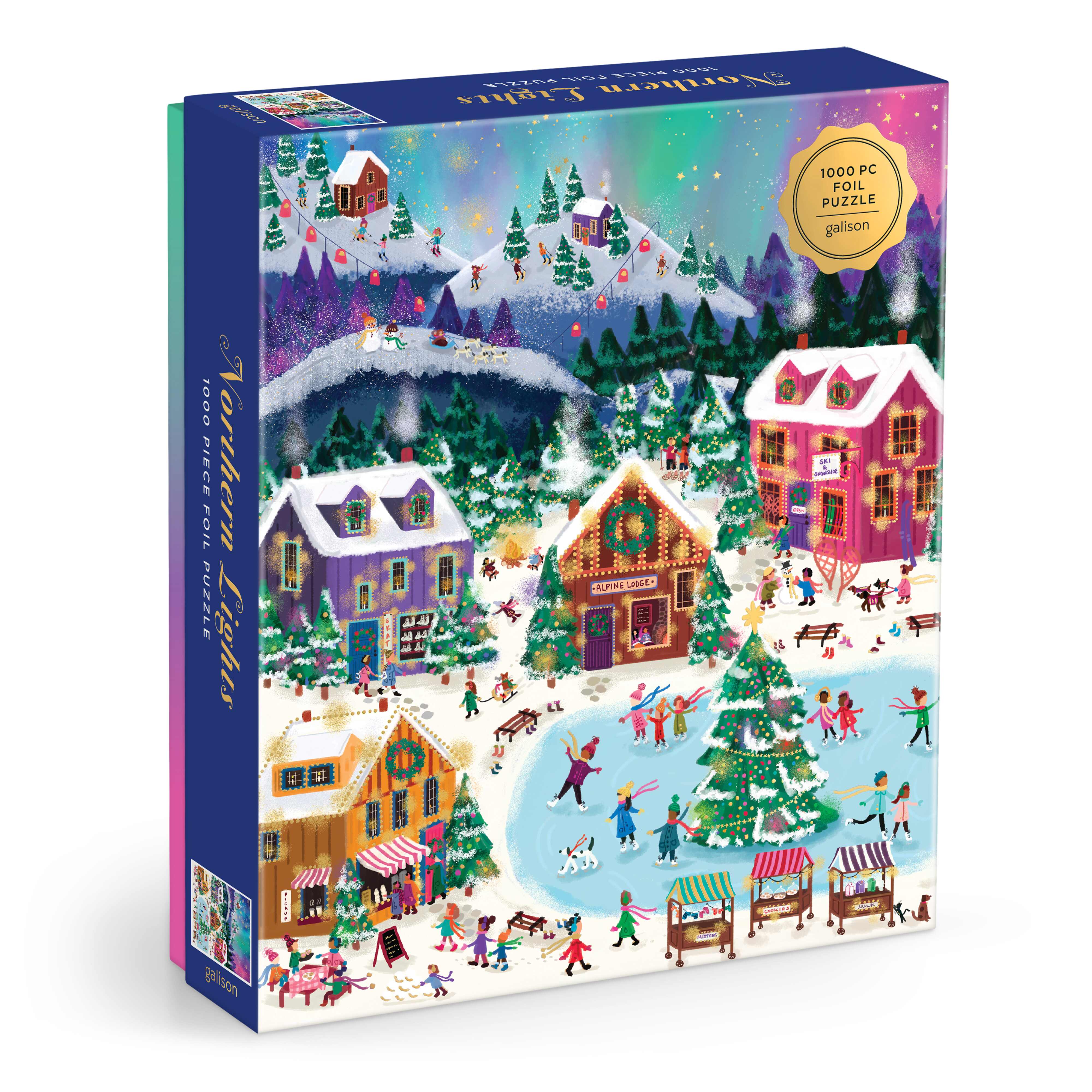Northern Lights Foil 1000p - Joy Laforme - Galison