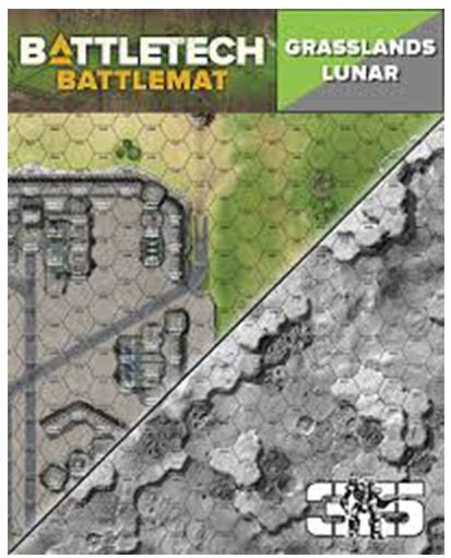Grasslands Lunar - BattleTech Battle Mat