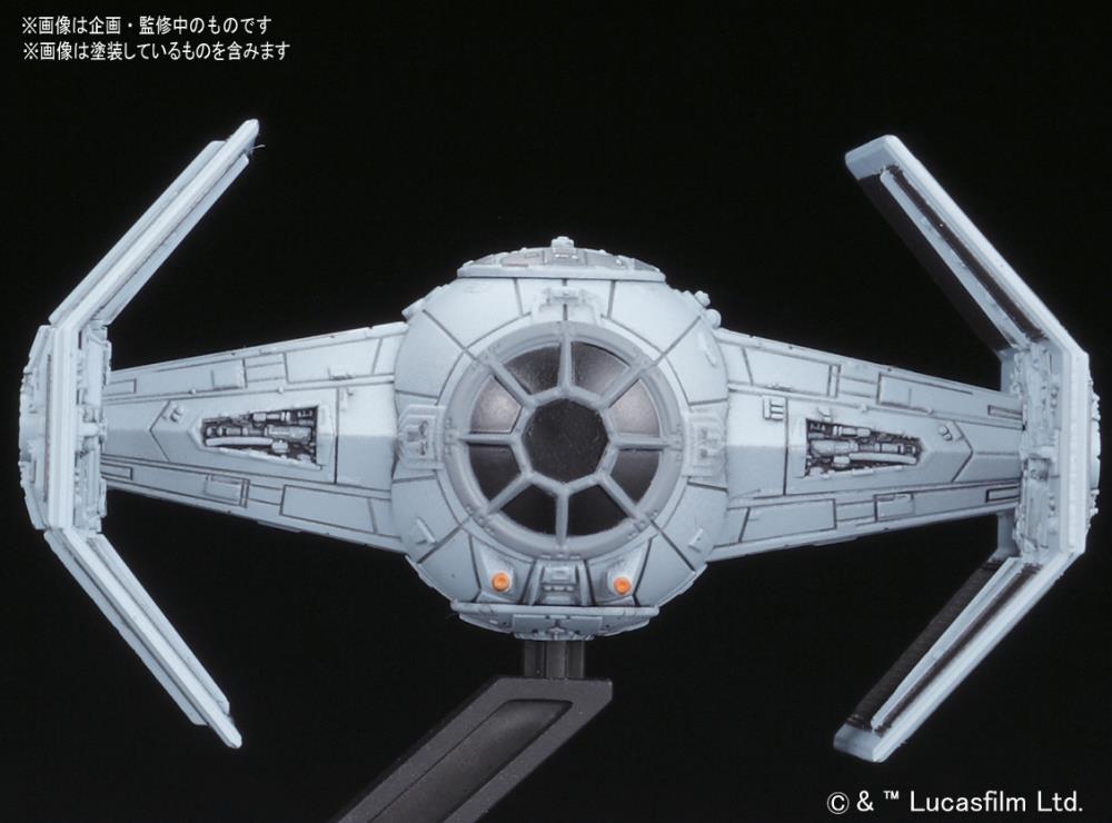 TIE ADVANCED x 1 and  FIGHTER SET STAR WARS VEHICLE MODEL 007