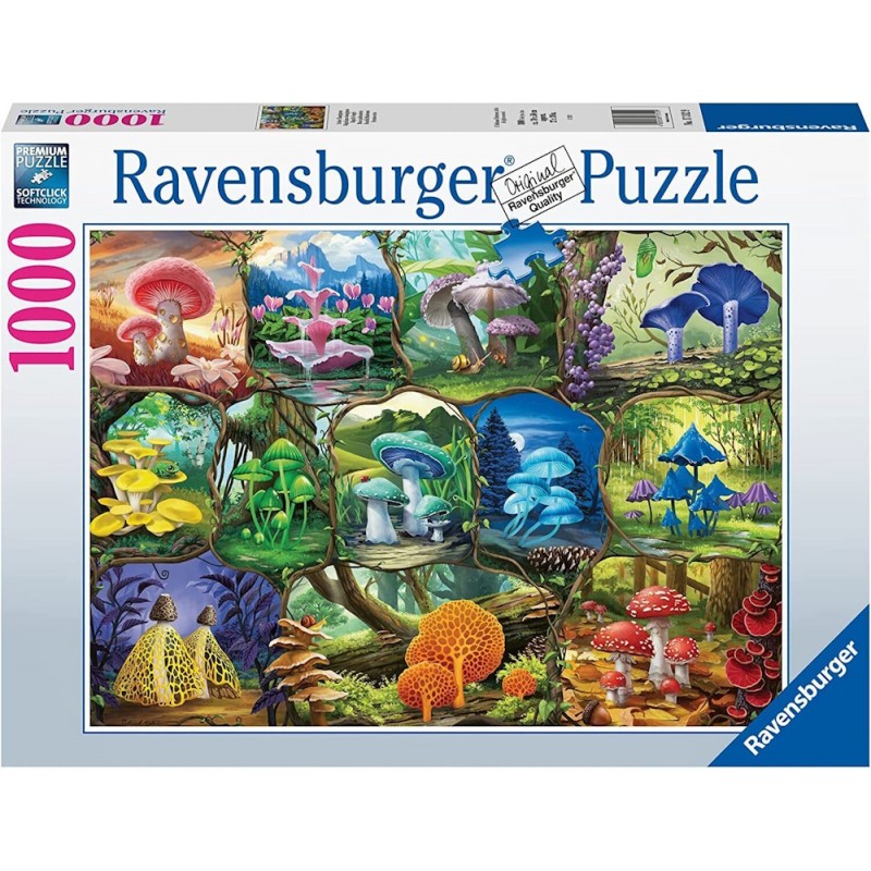 Beautiful Mushrooms Puzzle 1000pc