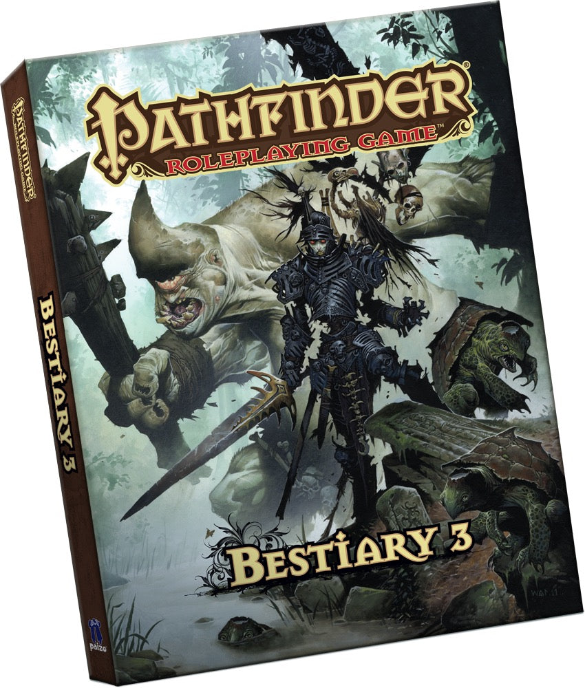 Pathfinder 1st Edition- Bestiary 3 Pocket Edition