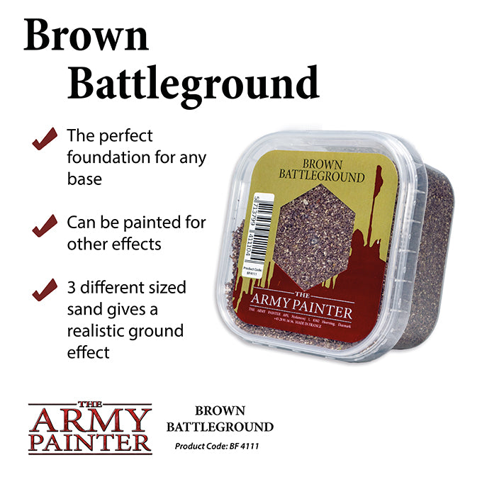 Brown Battleground - The Army Painter Basing