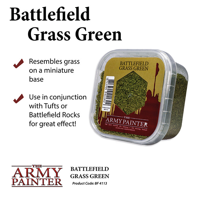 Battlefield Grass Green - The Army Painter Basing