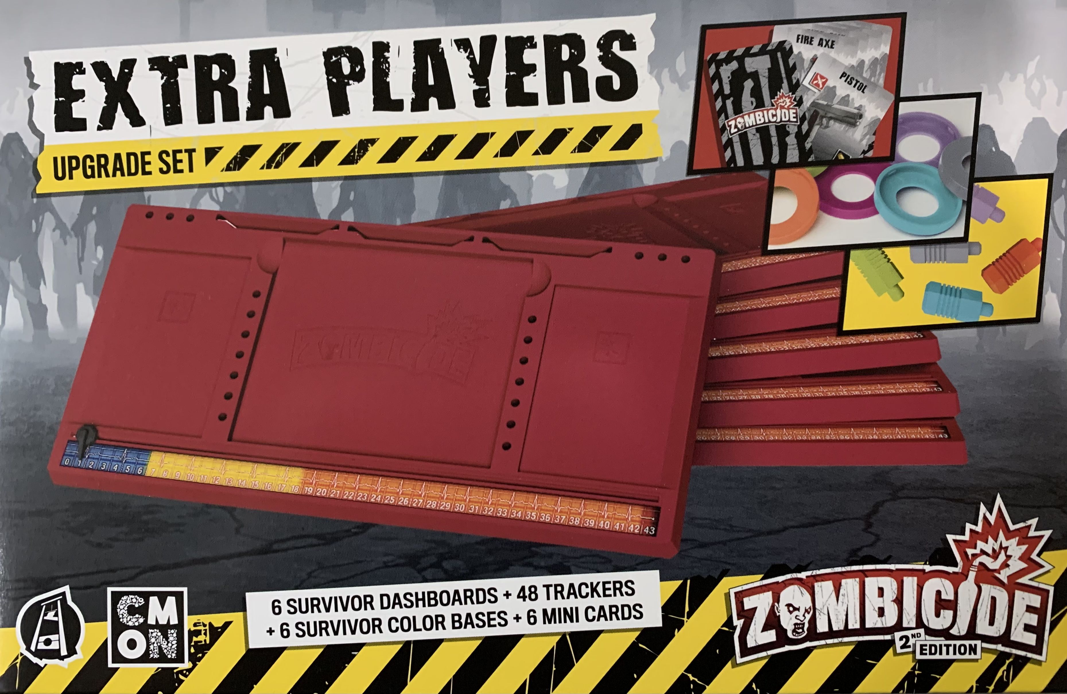 Extra Players Upgrade Pack - Zombicide 2nd Edition