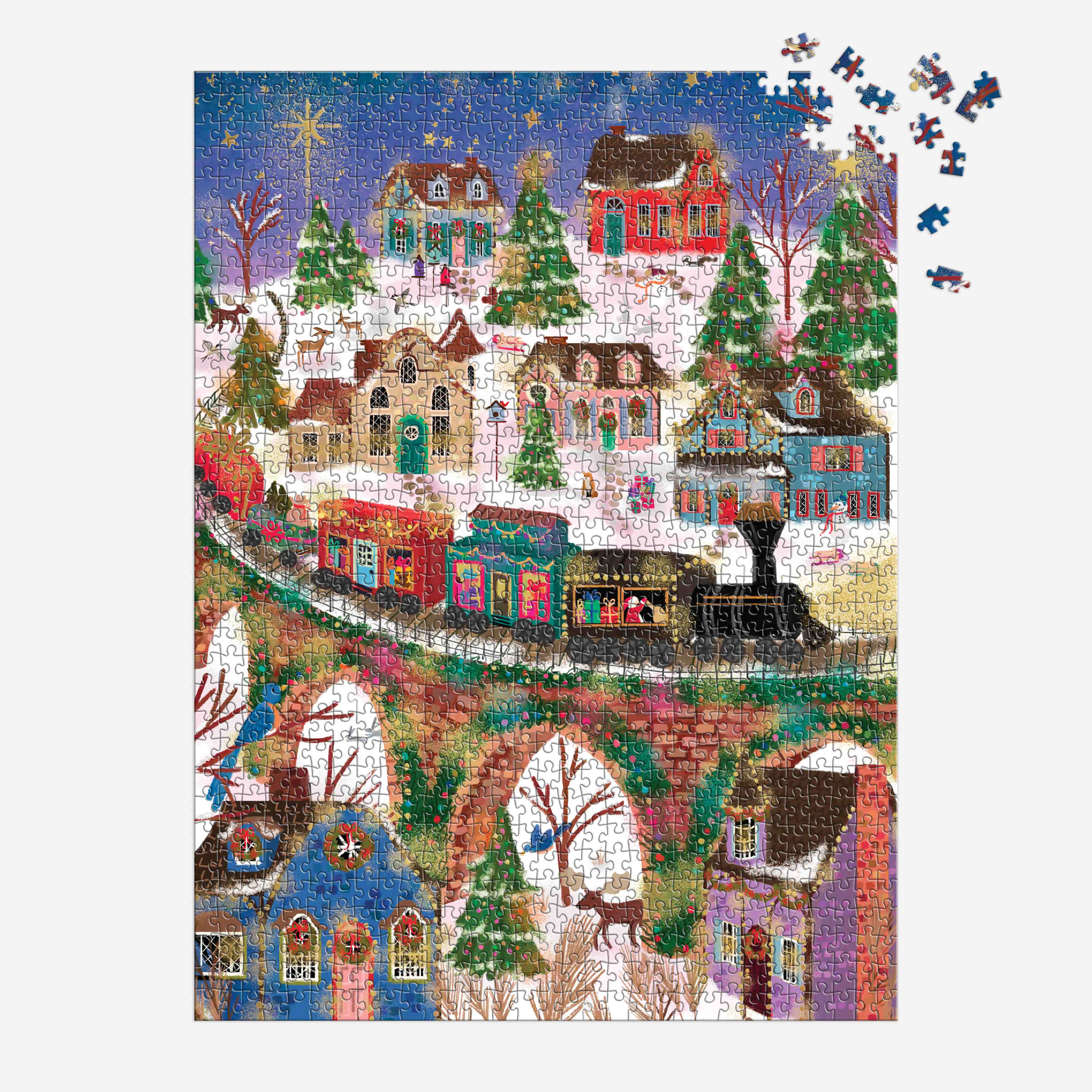 Twinkletown Express Foil 1000p - Joy Laforme - Galison