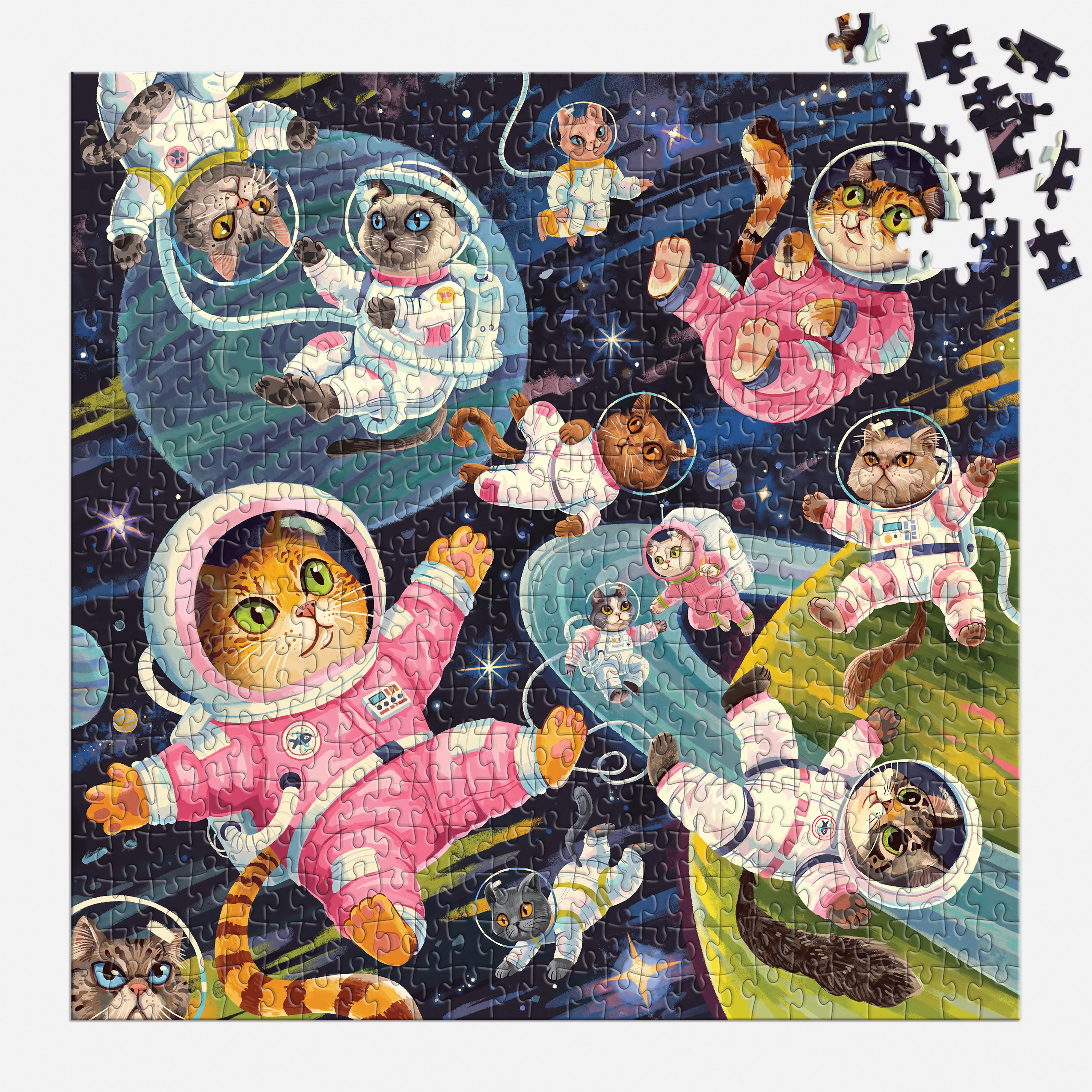 A Space Meowdyssey - 500pc Galison