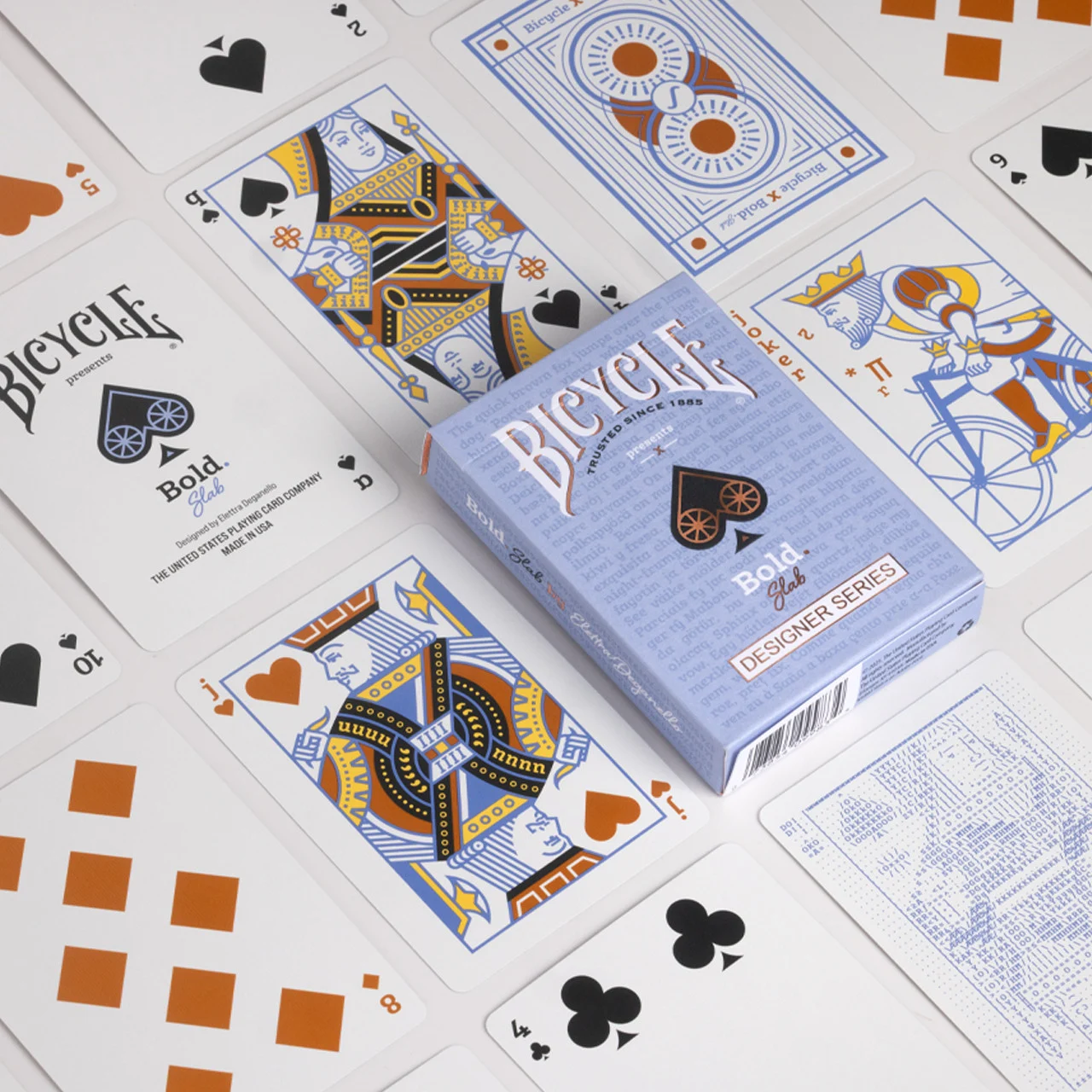 Bold Slab Designer Series - Bicycle Playing Cards
