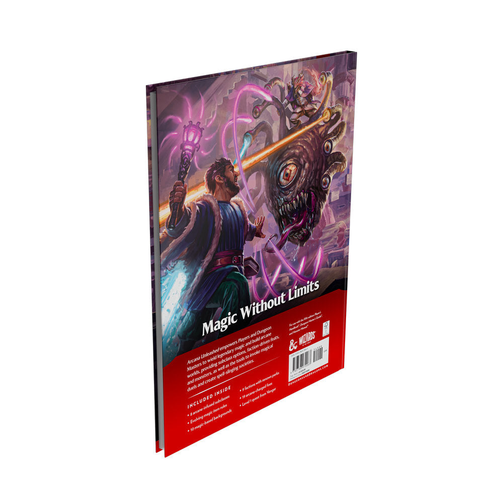 D&D Dungeons & Dragons Arcana Unleashed Hardcover