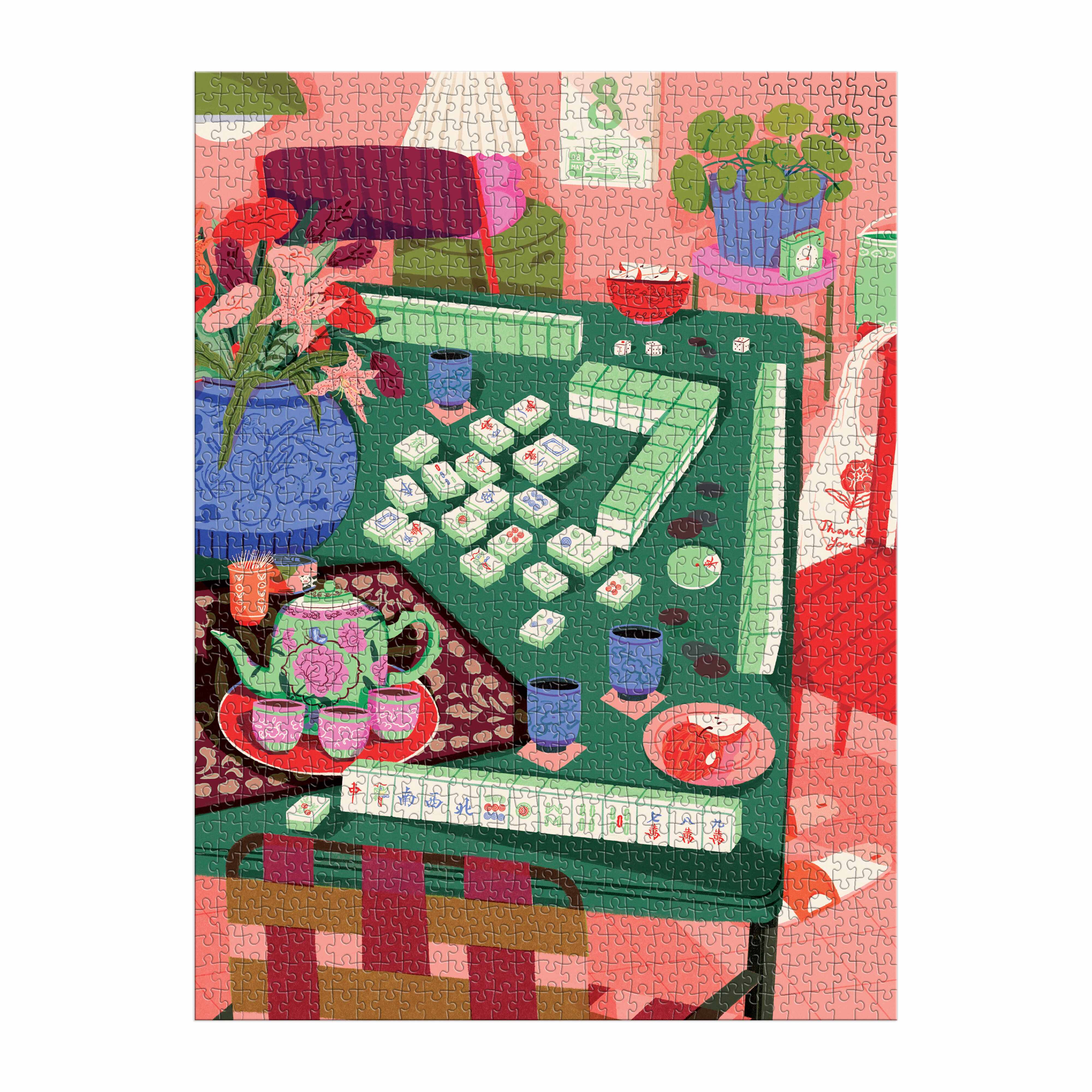 Mahjong Social 1000pc - Galison 