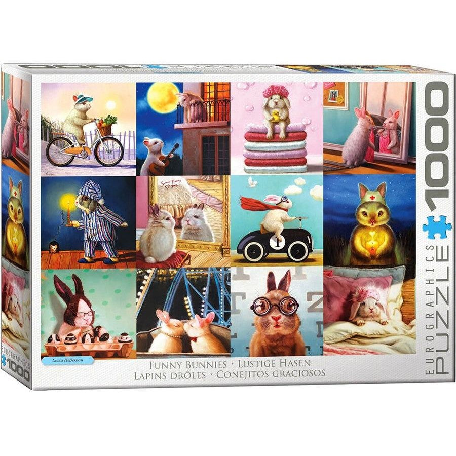 Funny Bunnies 1000pc - Puzzle - Eurographics