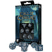 Black and White Dice Set (7) - Call of Cthulhu 7th Edition